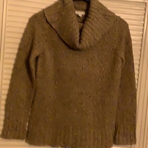 Charter Club Knit Cowl Neck Sweater Size S